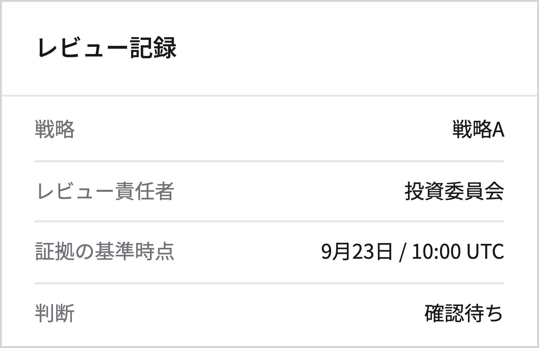 日付の分かる根拠資料